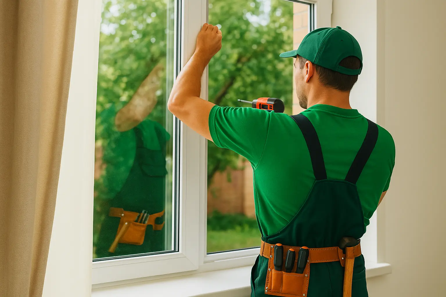 Window installation professional
